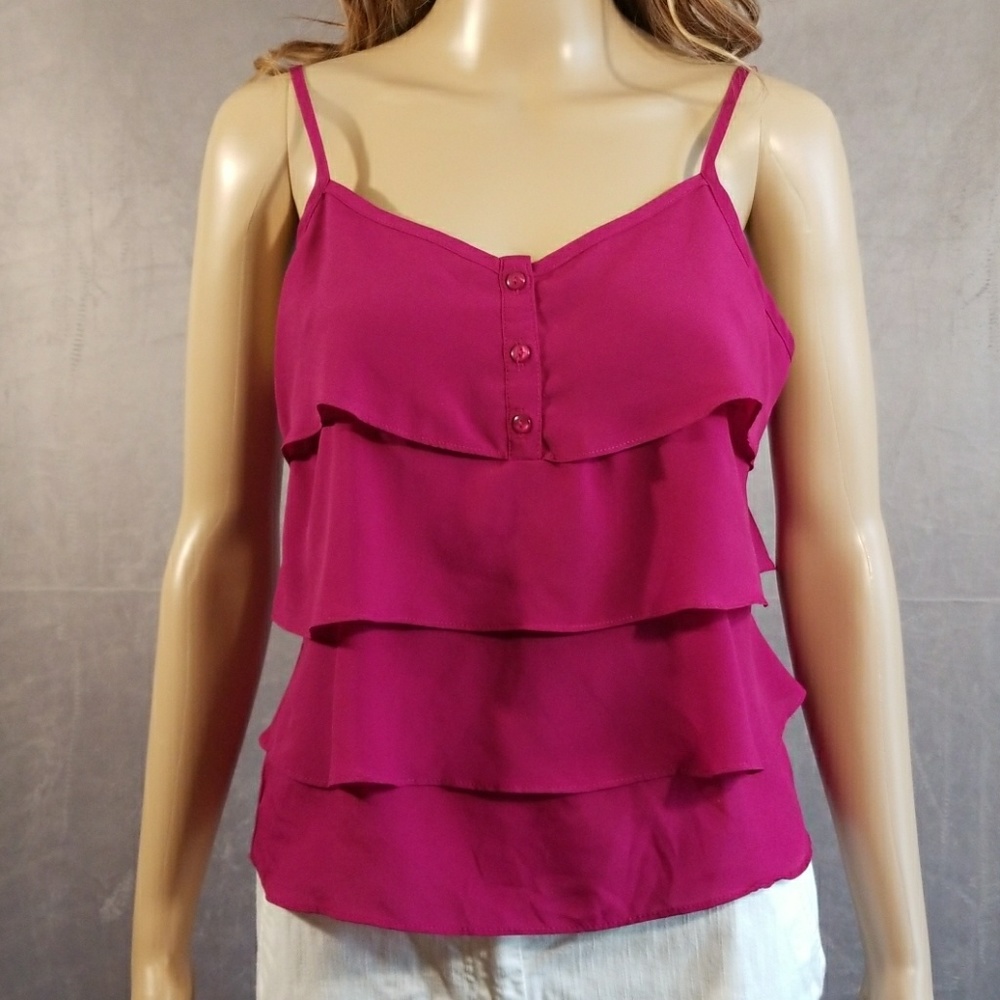 Forever 21 Ruffled Cami - Picture 2 of 8